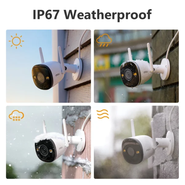 IMOU 2E 4 Megapixel Human Detection H.265 Smart Camera