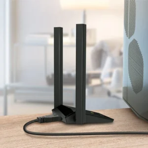 Tp-Link Archer T4U Plus AC1300 High Gain Wireless Dual Antennas USB Adapter