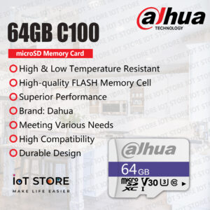 Dahua 64GB C100 microSD Memory Card