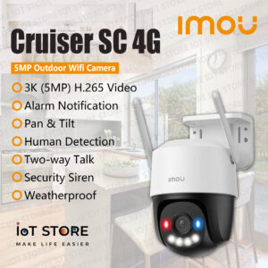 Cruiser SC 4G (5MP) Wifi Security Camera