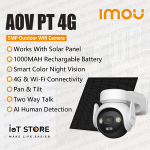 AOV PT 4G (5MP) Wifi Security Camera