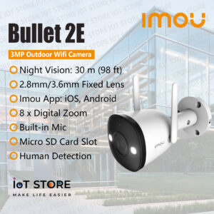 Bullet 2E 3MP Outdoor Wifi Cctv Camera