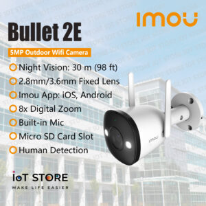 Bullet 2E 5MP Outdoor Wifi Security Camera