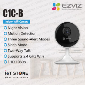 EZVIZ C1C-B (1080P, H.265) Smart Home Camera