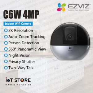 EZVIZ C6W 4MP Pan & Tilt Wi-Fi Camera