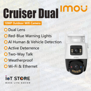 Cruiser Dual 2 – (10MP) Outdoor Wireless (WiFi) Smart Camera