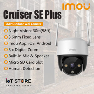Cruiser SE Plus 5MP Outdoor Wifi Smart Security Camera