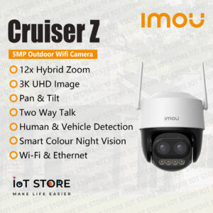 Cruiser Z 5MP Wifi Smart Cctv Camera
