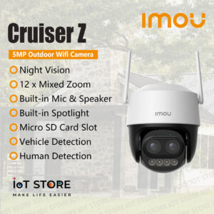 Cruiser Z 5MP Wifi Smart Cctv Camera