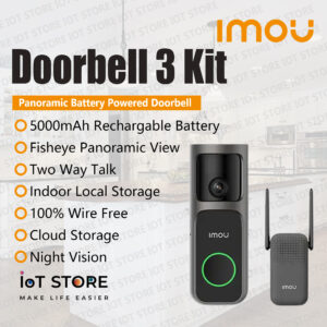 Doorbell 3 Kit – (4MP) 3K – Wireless (WiFi) Smart Door Bell