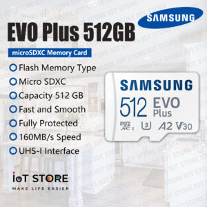 Samsung EVO Plus + Adapter microSDXC 512GB