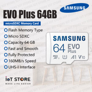 Samsung EVO Plus + Adapter microSDXC 64GB