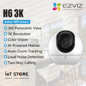 EZVIZ H6 3K Smart Home Wi-Fi Camera