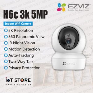 EZVIZ H6c 3k (5MP) Pan & Tilt Smart Home Camera