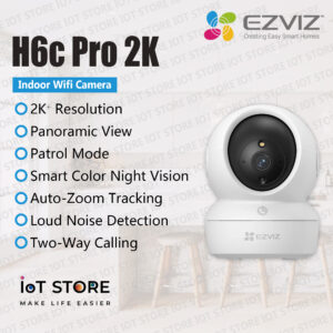 EZVIZ H6c Pro 2K+ Type-C Pan & Tilt Smart Home Camera
