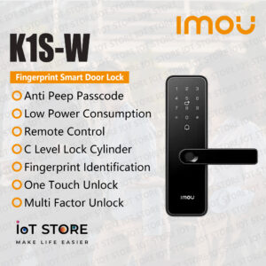 K1S-W Fingerprint Smart Door Lock