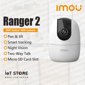 Ranger 2 – (3MP) Indoor Wireless (WiFi) Smart Camera