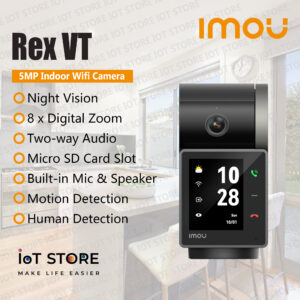 Rex VT 5MP Wifi Smart Video Call & Security Camera