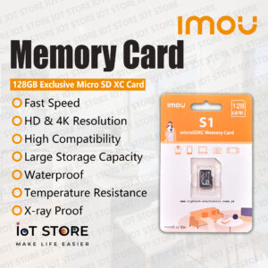 IMOU 128GB Exclusive Micro SD XC Card for Surveillance