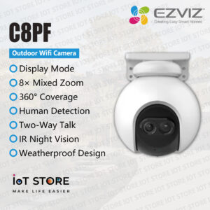 EZVIZ C8PF Dual-Lens Pan & Tilt Wi-Fi Camera