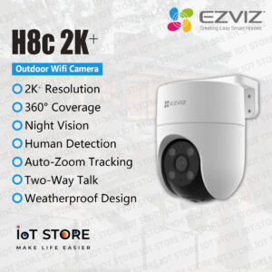 EZVIZ H8c 2K⁺ Pan & Tilt Wi-Fi Camera