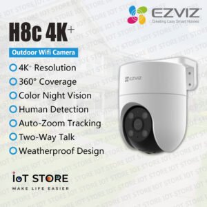 EZVIZ H8c 4K⁺ Pan & Tilt Wi-Fi Camera