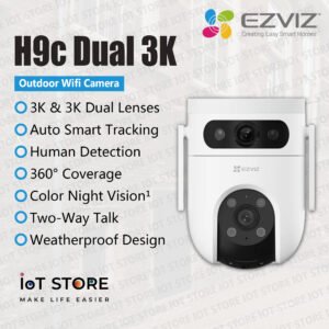 EZVIZ H9c Dual 3K & 3K Dual-Lens Pan & Tilt Wi-Fi Camera