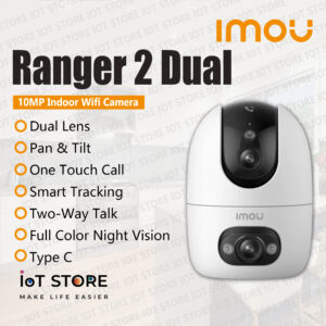 Ranger 2 Dual – (10MP) Indoor Wireless (WiFi) Smart Camera