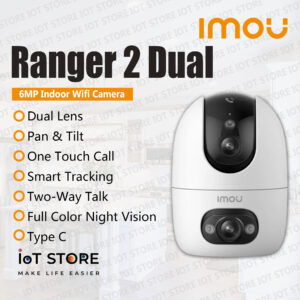 Ranger 2 Dual – (6MP) Indoor Wireless (WiFi) Smart Camera