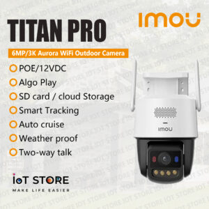 Imou Aurora Titan Pro 6MP - 3K WIFi / PoE Outdoor Camera