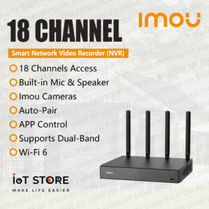 Imou 18-CH N110W/N118W Wi-Fi Smart Network Video Recorder (NVR)